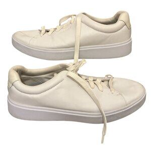 Men's Cole Haan GRAND CROSSCOURT TRAVELER Leather Sneaker C36656 WHITE 12M